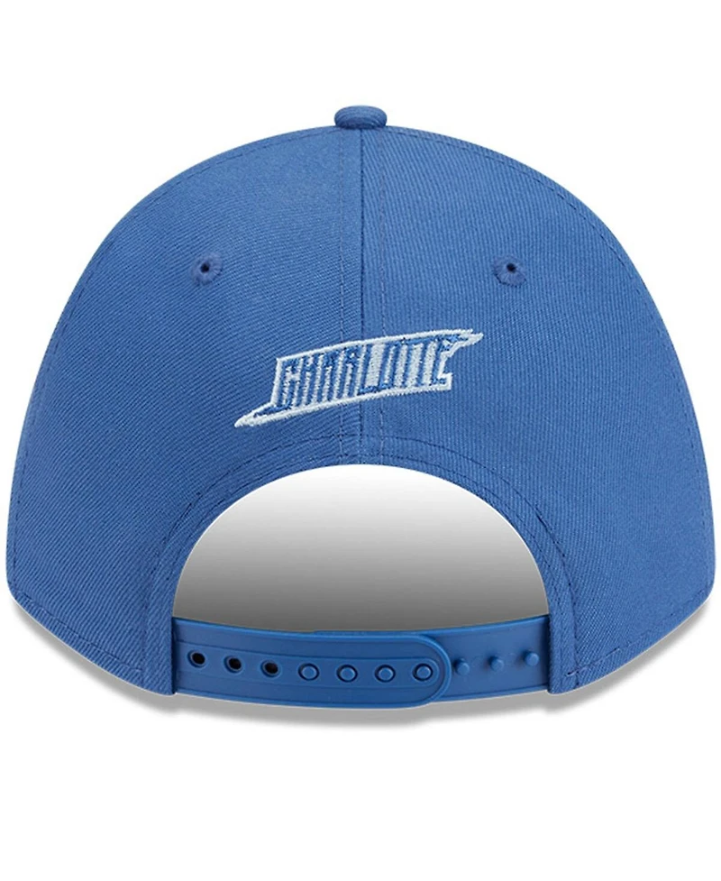 New Era Men's Blue Charlotte Fc 2025 Jersey Hook 9FORTY M-Crown Adjustable Hat