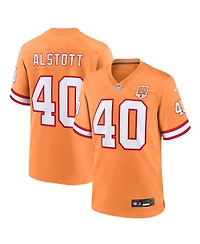 Nike Men's Mike Alstott Creamsicle Tampa Bay Buccaneers 50th Season Game Jersey
