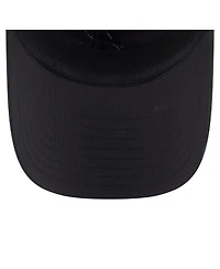 New Era Men's Black Atlanta Braves Ripstop Casual Classic Adjustable Hat