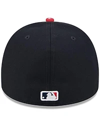 New Era Men's Navy Atlanta Braves 2025 Mlb Speedway Classic A-Frame 59FIFTY Fitted Hat