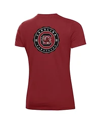 Under Armour Women's Garnet South Carolina Gamecocks Essentials 2-Hit Performance T-Shirt