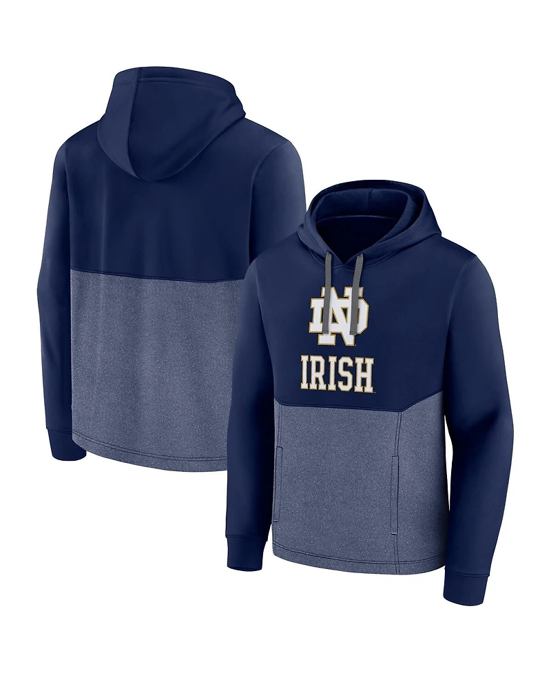 Fanatics Men's Navy Notre Dame Fighting Irish Winter Camp Pullover Hoodie