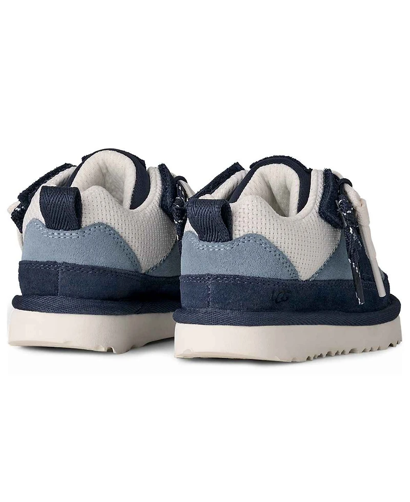 Ugg Toddler Boys and Girls Lo Lowmel Two-Tone Flat Lace Sneaker