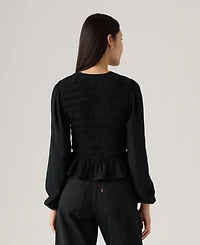 Levi's Women's Esme Long-Sleeve Slim Fit Blouse