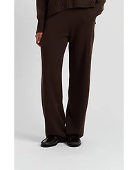 Chinti & Parker Women's Pure Cashmere Wide Leg Pants