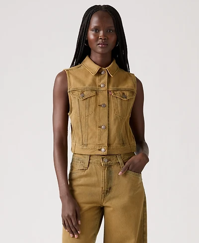 Levi's Women's Denim Trucker Vest