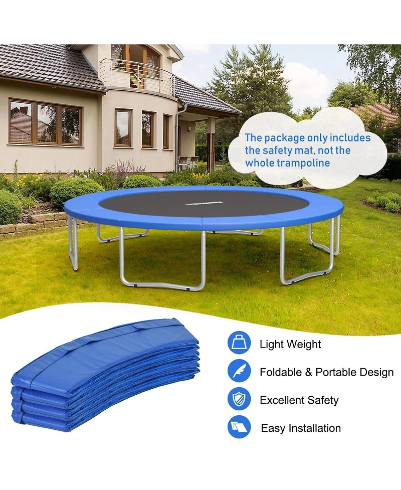 Akiudex Trampoline Safety Pad with Foam and Pvc Cover for Kids Outdoor Use
