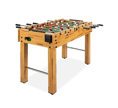 Slickblue Sturdy Competition Foosball Table with Arcade Design and Waist-High Build