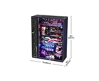 Robotime 3D Puzzles Building Toy Sets Marble Run Model Kits Adults Diy Powered Model Kit for Adults Kids, Multicolored, 11.22"9.45"4.25