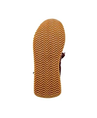 Kaisa | Low Profile Lace-up Nylon and Leather Trainers