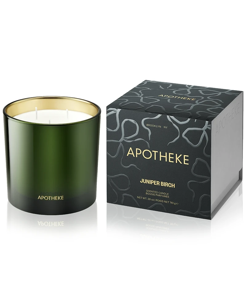 Apotheke Juniper Birch 3-Wick Scented Candle, 26 oz.