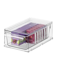 iDesign Stackable Kitchen Storage Drawer - Clear
