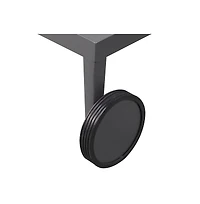 Meridian Furniture Nizuc White Mesh Water Resistant Fabric Outdoor Patio Chaise Lounge Chair