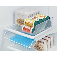 iDesign Stackable Soda Can Dispenser, Set of 6, Clear, Made in Usa