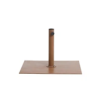 Meridian Furniture Belize Teak Steel Patio Umbrella Base