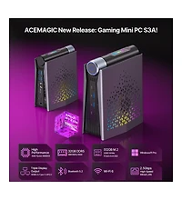 Acemagic S3A Mini Pc (AMR5 Mini Pc New Upgrade)(without monitor