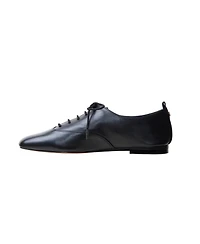 Mirna | Nappa Leather Ballet Oxford Flats