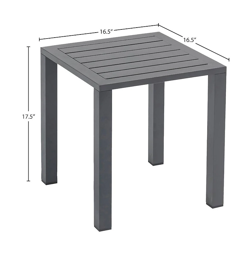 Meridian Furniture Maldives Outdoor Patio End Table