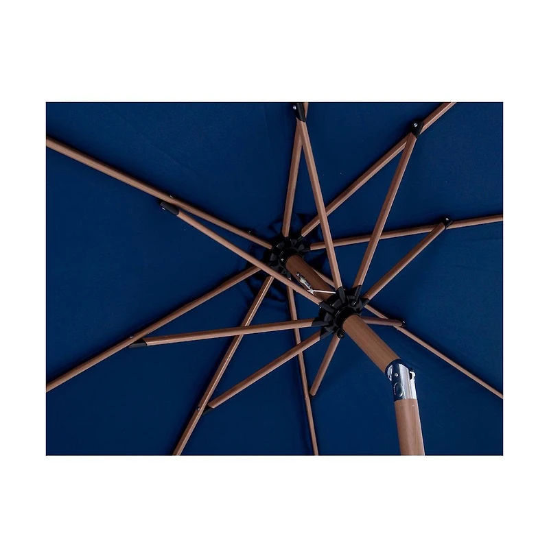 Meridian Furniture Fiji Navy Fabric Patio Umbrellas