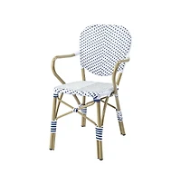 Enitial Star Hamner Aluminum 3-Piece Outdoor Bistro Table and Chair Set
