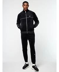 Sergio Tacchini Men's Lioni Velour Track Jacket