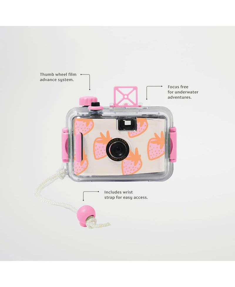 Sunnylife Underwater Camera: Sea Seeker Strawberry