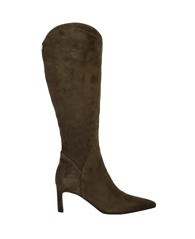 Guess Women's Palisa Tall Kitten Heel Dress Boots