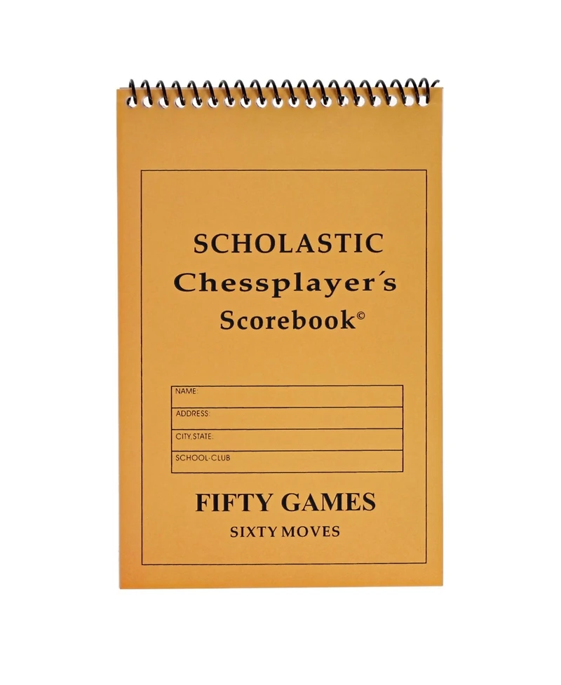 We Games Ultimate Chess Player's Scorebook