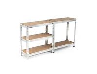 Akiudex 5-tier steel shelving unit storage shelves heavy duty storage rack