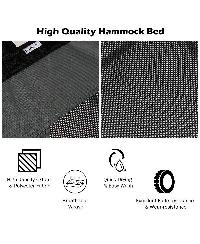Akiudex Portable Folding Hammock with Hammock Stand
