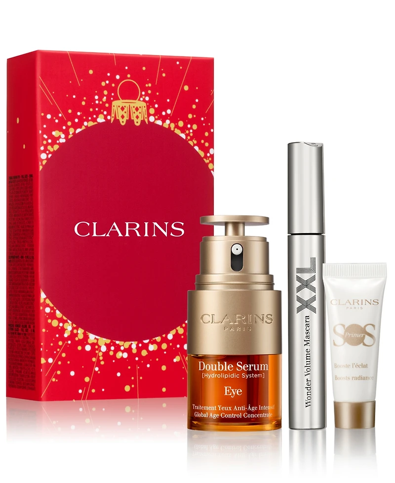 Clarins 3-Pc. Double Serum Eye Firming & Hydrating Set