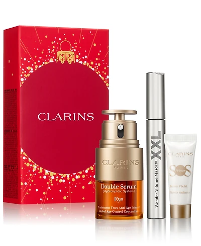 Clarins 3-Pc. Double Serum Eye Firming & Hydrating Set