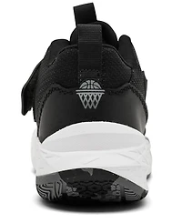 Nike Big Kids Team Hustle D 12 Fastening Strap Basketball Sneakers from Finish Line