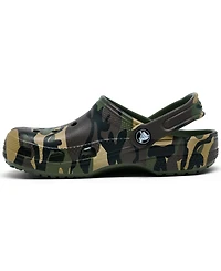 Crocs Little Kids Classic Camo Print Clogs from Finish Line