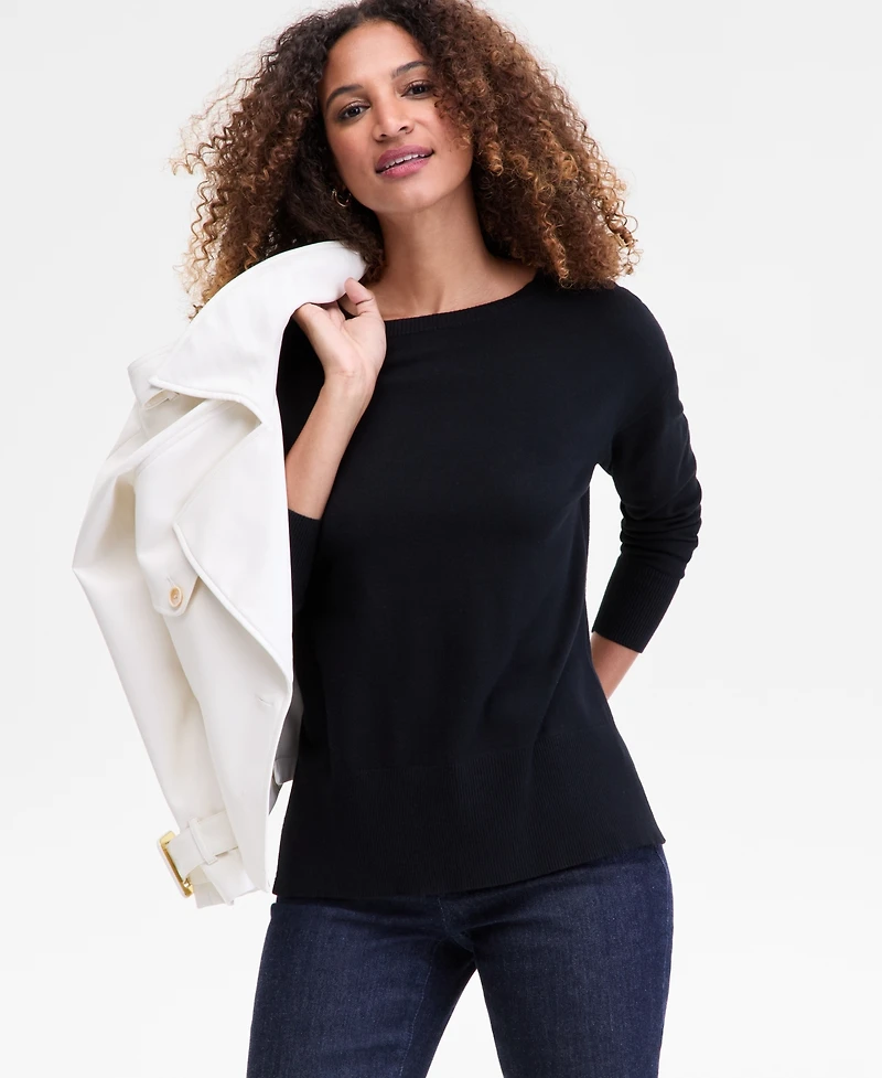 I.n.c. International Concepts Women's Everyday Sweater Tunic, Macy's Exclusive