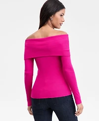 I.n.c. International Concepts Women's Off-The-Shoulder Sweater, Macy's Exclusive