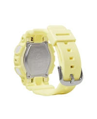 G-Shock Women's Baby-g Yellow Resin Watch, 43.4mm