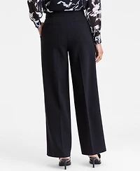 I.n.c. International Concepts Women's High-Rise Straight-Leg Trousers, Macy's Exclusive