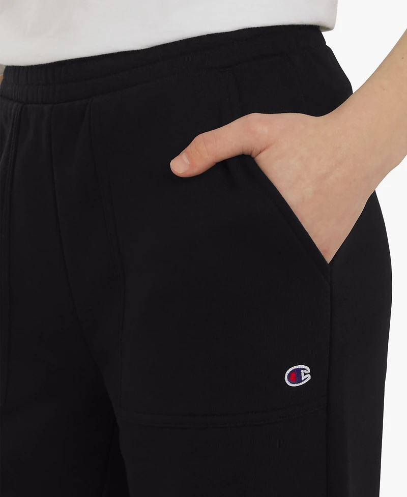Champion Big Girls Fleece Wide-Leg Pants