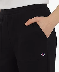 Champion Big Girls Fleece Wide-Leg Pants