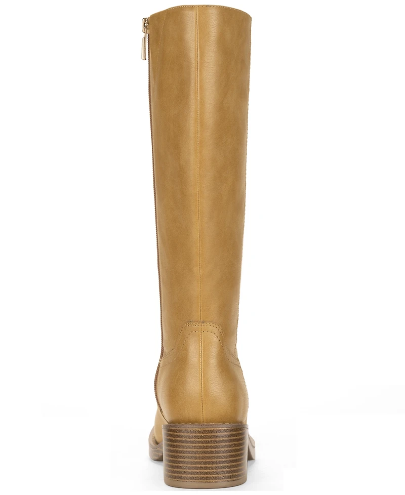 Wild Pair Women's Warblerr Square Toe Tall Boots, Macy's Exclusive