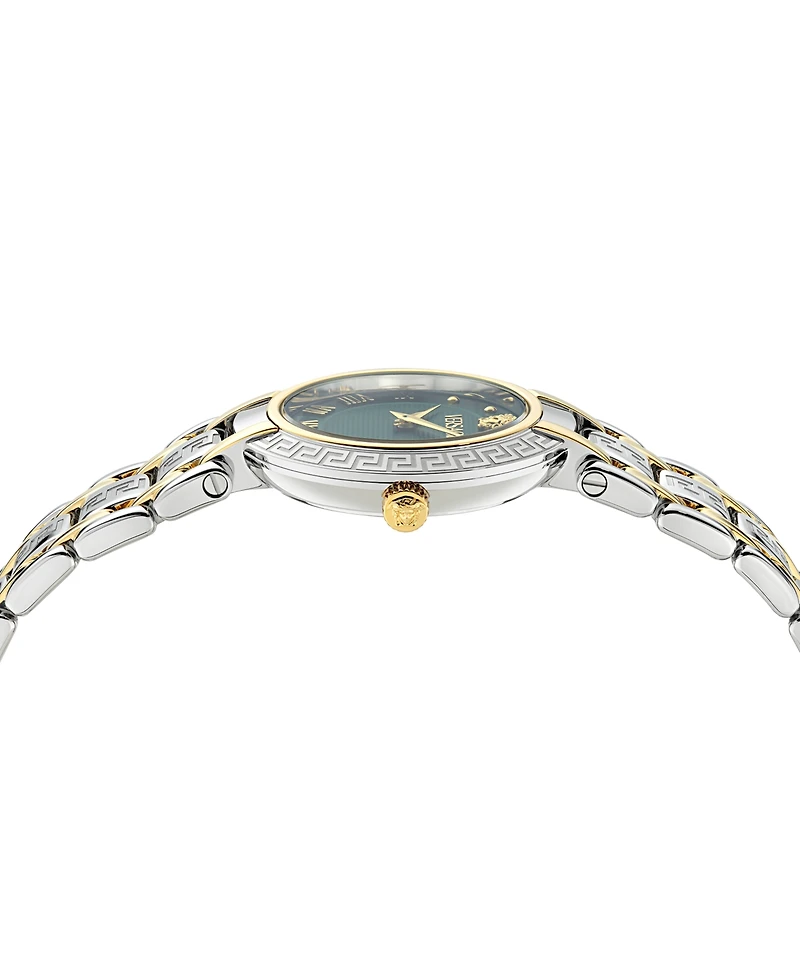 Versace Women's Swiss Antlia Two-Tone Bracelet Watch 34mm