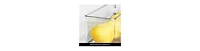 iDesign Stackable Fridge Storage Bin with Handle, Set of 3, Clear, Made in Usa