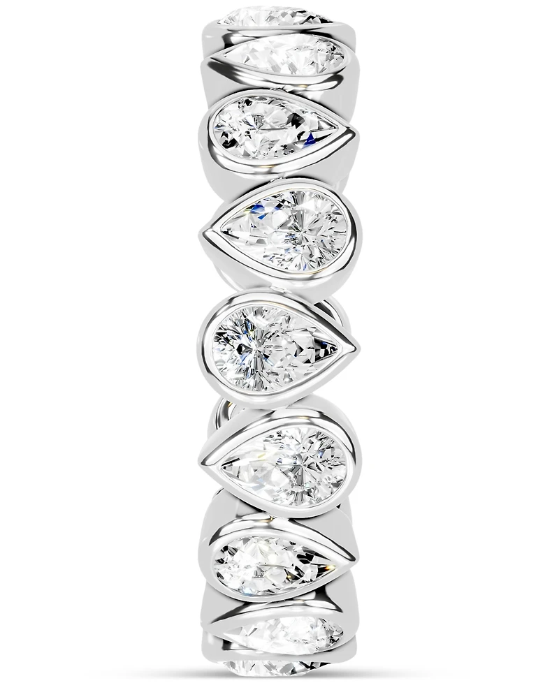 Diamond Pear Bezel Eternity Band (2 ct. t.w.) Platinum or 14k Gold
