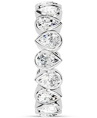 Diamond Pear Bezel Eternity Band (2 ct. t.w.) Platinum or 14k Gold
