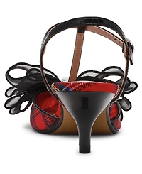 Betsey Johnson Women's Lillyan T-Strap Kitten-Heel Pumps