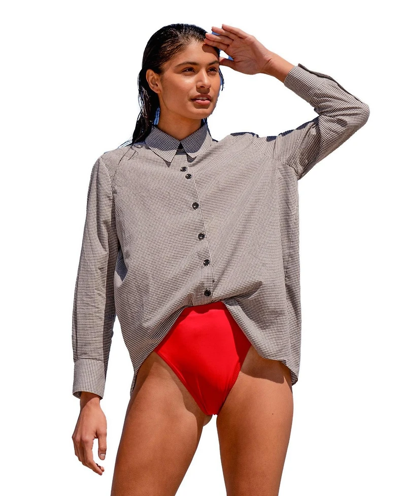 Ansea Women's The Cotton Button Down Shirt