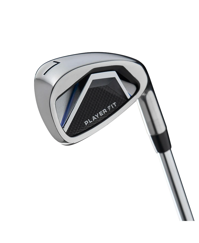 Wilson Player Fit Mens Right Hand Graphite Complete Cart Golf Set - Standard / Regular / Black/Blue/Wht