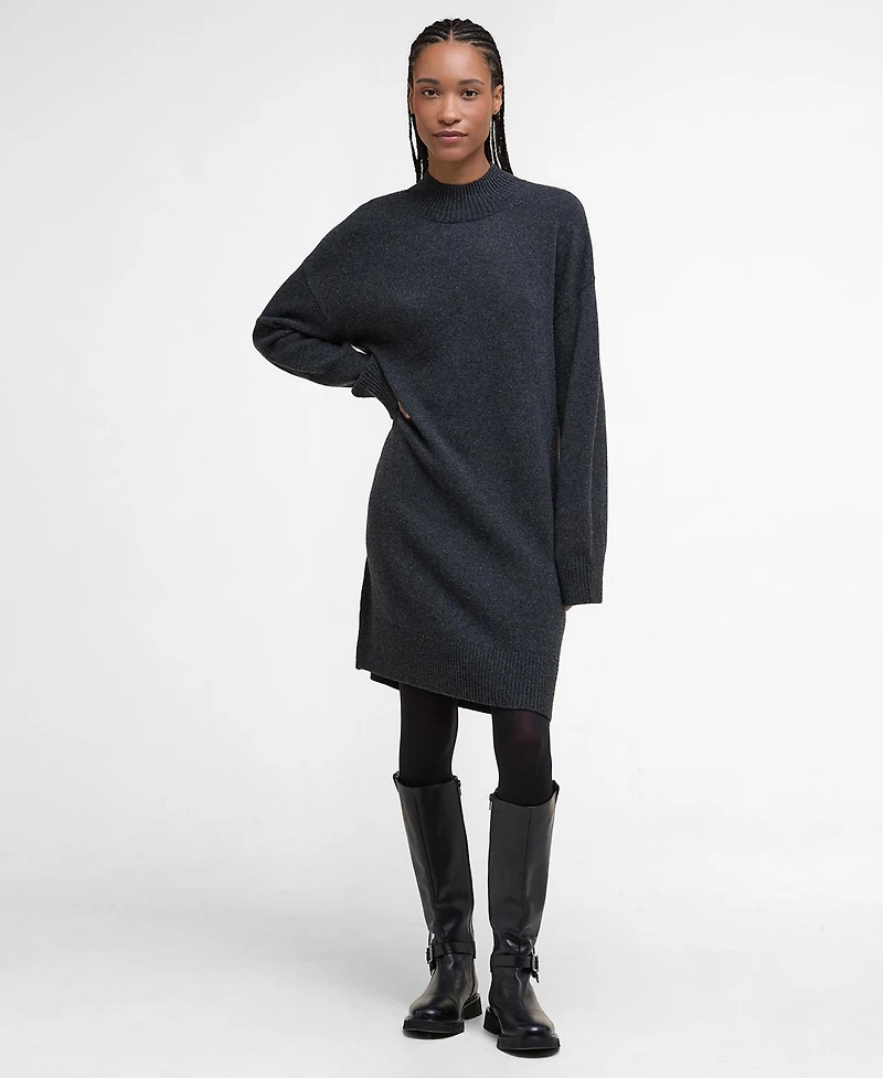 Barbour Women's Funnel Neck Mini Dress