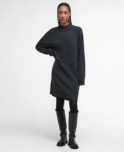 Barbour Women's Funnel Neck Mini Dress
